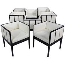 You don't have to worry much about moving the black lacquer dining room furniture around in case you need to move or rearrange your space. 1980s Lacquer Dining Room Chairs 38 For Sale On 1stdibs