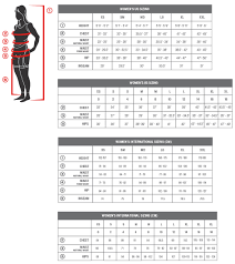 Usa Pro Size Chart Aventura Clothing Size Charts