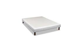 Sommier tapissier ou a lattes. Sommier Bultex Tapissier Lattes Recouverte Morphologique 140x190 Ferme La Compagnie Du Lit