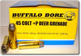 45 Colt P Deer Grenade Pistol Handgun Ammunition