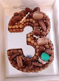 Number Cake 3 Chocolat Au Lait In 2020