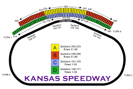 For example seat 1 in section 5 would be on the aisle next to section 4 and the highest seat number in section 5 would be on the aisle next to section 6. Kansas City Ks Nascar Racing Fan Club