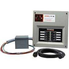 This instructable is to create and attach a generator transfer switch to a house. Generac Homelink Manual Transfer Switch 30 Amp 6 8 Circuit Kit The Home Depot Canada