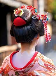 Japanese Hairstyles 1 Japanese Hairstyle Japanese Hairstyle Traditional Geisha Japan