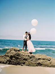 Chic California Beach Elopement Beach Wedding Photos Southern California Beaches Beach Elopement