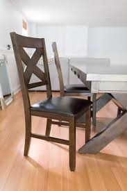 Use it to chalk paint tables and chairs, chalk paint plastic outdoor planters, or chalk paint a metal headboard. Before And After Diy Chalk Paint Dining Table And Chairs Shrimp Salad Circus