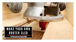 Use this router sled to flatten any size slab using your router and the infinity cutting tools mega dado and planer bit. Diy Router Sled Tutorial For The Big Ol Slabs Lazy Guy Diy