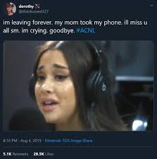 Music][Fan Blogging] #FreeDorothy: The Ariana Grande stan who tweeted with  her fridge : r/HobbyDrama