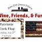 Wine, Friends, & Fun: Patriotic Cork Flag