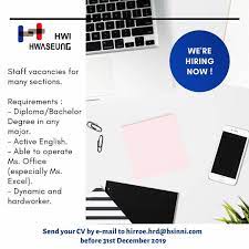 Check spelling or type a new query. Loker Hwi Jepara Staff Terbit Desember 2019 Lowongan Kerja Jepara Dan Sekitarnya 2020 Terbaru