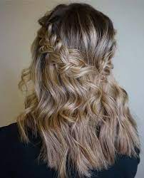 62 Cute Holiday Hairstyles Perfect For New Years Party 2017 2018 Jewe Blog Easy Hairstyles Party Hairstyles Medium Medium Length Hair Styles