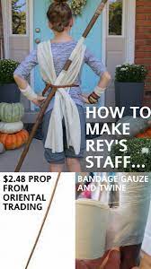 Rey's staff is a back accessory that was published into the avatar shop by roblox on november 19, 2019. Diy Rey Costume All Things With Purpose