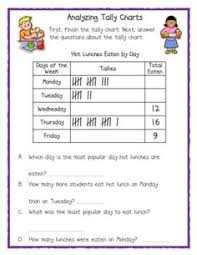 7 Best Tally Chart Images Math Activities Kindergarten