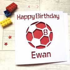 (214) make them feel especially loved by sending them one of our personalised football birthday cards. Valentine Card Design Happy Birthday Card Ideas For Boys