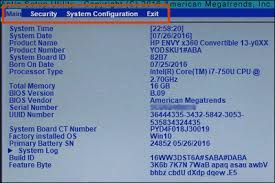 From the troubleshoot screen, click advanced options. Hp Verbraucher Notebooks Informationen Und Menuoptionen Im Bios Setup Hp Kundensupport