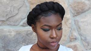 Alibaba.com offers 1,126 black hairstyle for short hair products. Tutorial Easy How To Halo Crown Braid On Natural Hair Youtube