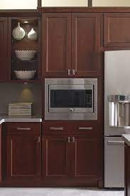 A Built In Microwave Cabinet Is A Must In Every Home They Free Up Counter Space And Provide A Pol Microwave Cabinet Built In Microwave Cabinet Kitchen Design