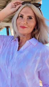 Luxe, soft & cool. A superbly relaxed fit, with flattering long line Our  Lacey in blue sold out in record time & we are so happy to release this  very pretty pink