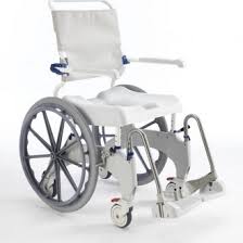 Une chaise roulant importer de germany bon état confortable de la marque invacare avec un chargeur et deux batteries deux moteurs 8km/h. Fauteuils Roulants Toilettes