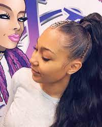 Parkermckennaaa High Ponytail W Ring Braids Houstonbraids Houston Braider Houstonbraiders Atl High Ponytail Hairstyles Ponytail Hairstyles High Ponytails