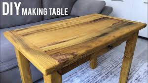 Ancak, bir ahşap yemek masası ararken eşit derecede önemli olan birçok faktör var. Ahsap Masa Yapimi Making A Table Wooden Table Diy How To Make A Wooden Table Youtube