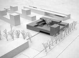 Dominikuszentrum Konzept Architektur Architekturmodell Architektur Innenhof