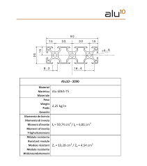 Profile Aluminium 3090 Systeme Modulaire En Aluminium En 2020 Modulaire Tables De Travail Systeme D