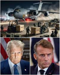 Breaking 🚨‼️ Donald Trump said that France did not allow planes carrying  military supplies for Israel to pass through its airspace. He claimed that  France blocked these flights from flying over their
