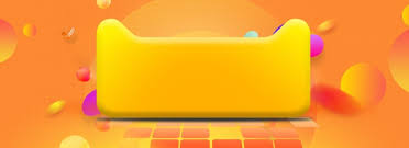 Yellow Gradient Geometric Floating Decoration Atmosphere Floating Decorations Geometric Decor