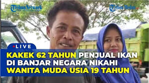 Kisah Cinta Kakek Ali 60 Tahun dan Silvia Wanita Muda Berusia 19 Tahun di  Banjarnegara