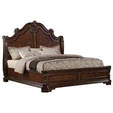 Samuel Lawrence Monticello Collection Queen Bed Ivan Smith Furniture Headboard Footboard Arkansas Louisia Furniture Mattress Furniture Old World Bedroom