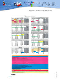 El calendario escolar 2021 o año escolar 2021 no es igual en todas las provincias españolas, ya que este se adapta a las diferentes festividades que cada una de nuestras provincias y comunidades autónomas, que normalmente, no suelen ser universales, sino que varían dependiendo de la provincia. Calendario Escolar Y Protocolos Coronavirus Cantabria Curso 2020 2021