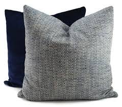 Throw pillow covers will liven up any room, let your life more comfortable and happy. Navy Tan Off White Woven Herringbone Throw Pillow Cover 12x20 Chevron Throw Pillows Pillows Herringbone Throw