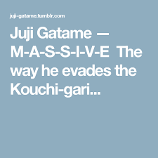 Juji Gatame M A S S I V E The Way He Evades The Kouchi Gari Just Amazing No Way Judo