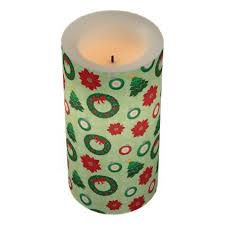 Merry And Bright Led Candle Zazzle Com Led Candles Merry And Bright Candles
