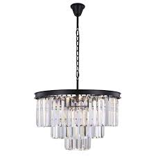 Lavinia 9 Light Unique Tiered Chandelier Chandelier Black Chandelier Chandelier Lighting