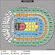 49 Matter Of Fact United Center Chicago Seating Chart