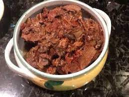 Crockpot Beef Heart Stuffed With Bacon Mushrooms And Onions Recipe Recipe Crockpot Beef Recipes Beef Heart Recipe