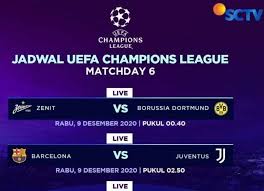 Man city vs chelsea jadwal final liga. Jadwal Siaran Langsung Liga Champions Tanggal 9 10 Desember Di Sctv Sepakbola Id