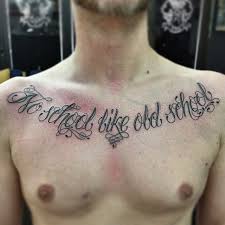 If the tattoo needles touch the flesh ends, it will hurt. Chest Tattoo Simon Pain Ltdtattoo Trueartists