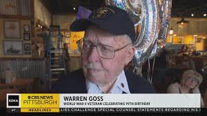 World War II veteran celebrates 99th birthday