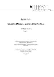 Governing Machine Learning that Matters