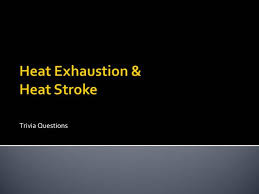 In honour of basketball legend michael jordan. Ppt Heat Exhaustion Heat Stroke Powerpoint Presentation Free Download Id 833163