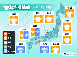 今すぐ地図を動かして見られる 東京都世田谷区の雨雲レーダーと最新の気象システムによる直近の降雨予報(高解像度降水ナウキャスト) 本州付近は、高気圧に覆われています。 東京地方は、晴れや曇りとなっています。 24日は、高気圧に覆われますが、湿った空気の影響を受けるため、曇りや. 5æœˆ12æ—¥ æ°´ ã®æ´—æ¿¯å¤©æ°—äºˆå ± é–¢æ±ä»¥åŒ—ã¯å¤–å¹²ã—ok ã‚¦ã‚§ã‚¶ãƒ¼ãƒ‹ãƒ¥ãƒ¼ã‚¹