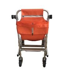 Accessori e ricambi per sedie comode. Gima Pvs Sed001 Barella A Sedia Portantina Con 2 Ruote Arancio 910 X 520 X 710 Mm Amazon It Commercio Industria E Scienza