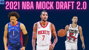 Up to $500 deposit bonus to a daily fantasy basketball contest. 2021 Nba Mock Draft 2 0 Predictions For Every 1st Round Pick Youtube