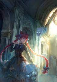 moescape for cuteness and awe red hair girl anime anime anime images