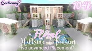 Here are 10 building hacks, tips and tricks that you can add in your builds! Bloxburg No Advanced Placement Hillside Mansion 104k Small Plot Speed Build Youtube