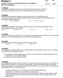 Arbeitsblatt Lineare Funktionen Mit Textaufgaben Matheaufgaben Mathefritz