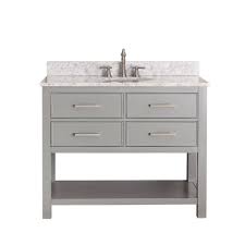 Eclife 36'' bathroom vanity sink combo w/black small side cabinet vanity turquoise square tempered glass vessel sink & 1.5 gpm water save faucet & solid brass pop up drain, with mirror (a10b11) 79 $445 99 Avanity Brooks 42 In Vanity Cabinet Only In Chilled Gray Brooks V42 Cg The Home Depot 42 Inch Vanity Single Bathroom Vanity 42 Inch Bathroom Vanity